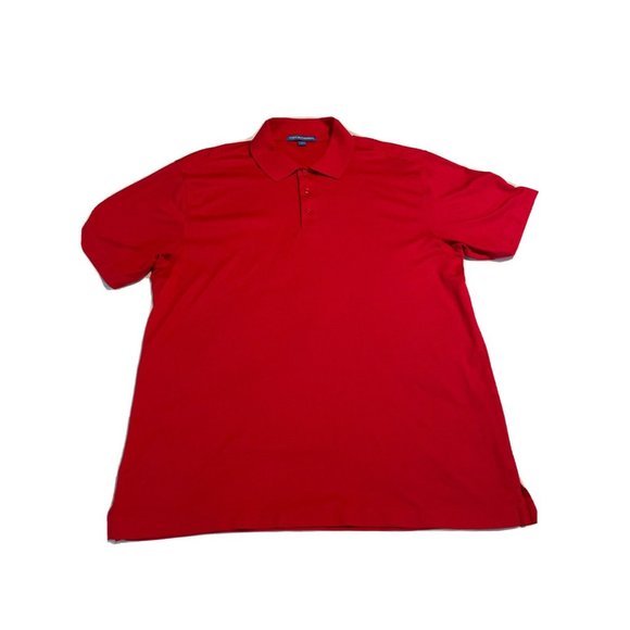 Sport-Tek by Port Authority Men's Red Short Sleeve Polo Shirt Size Medium - Picture 1 of 6